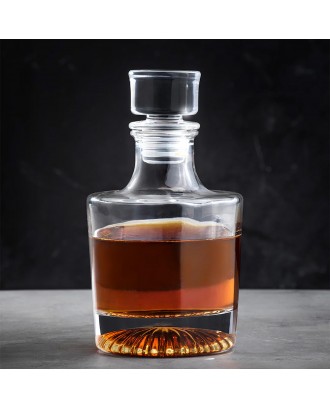 Decantor whisky 21 cm, Enzo Gold - SIMONA'S COOKSHOP